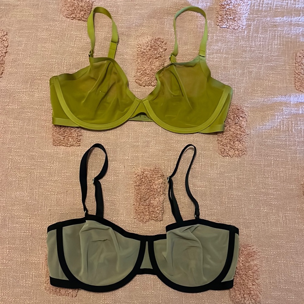 Two CUUP bras 34D